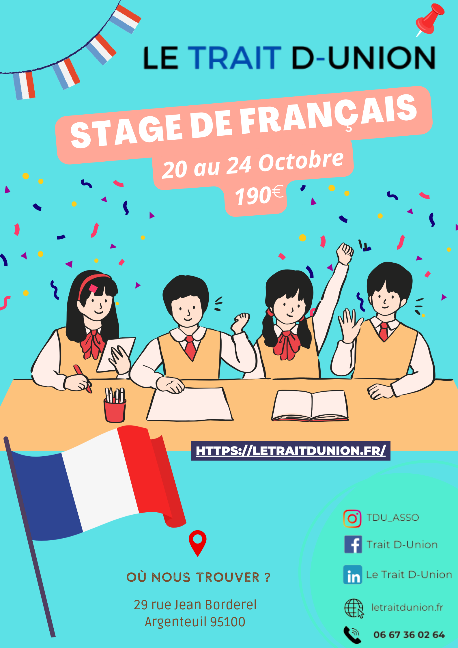 Stage de français